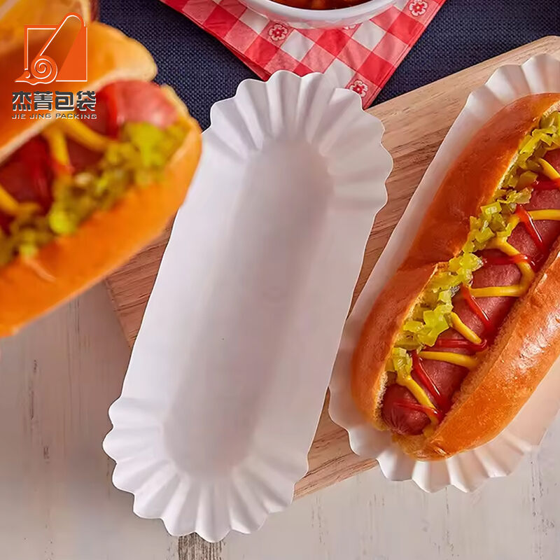 Bread paper holder high temperature resistant baking boat type hot dog liner pineapple bun anti-oil cupcake paper cup