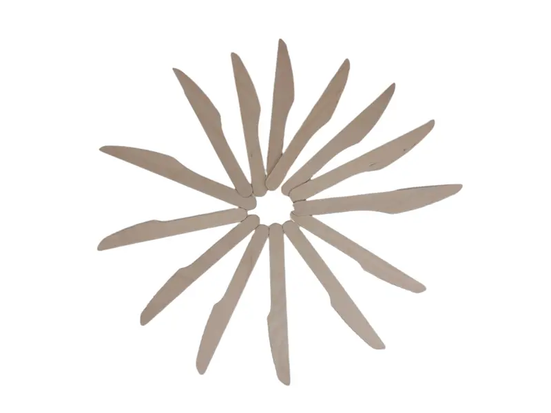 Disposable fork spoon knife plates paper wooden bamboo utensils dinnerware cutlery tableware set