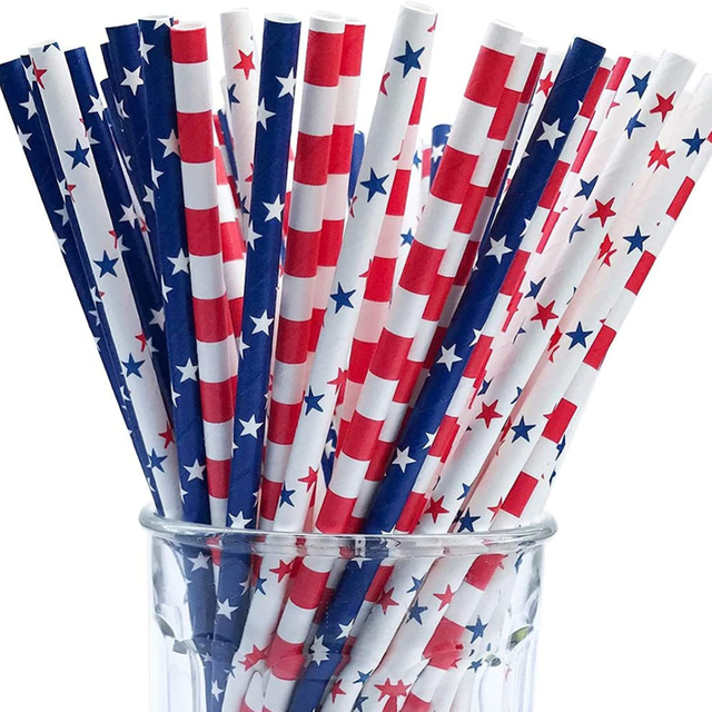Custom straw sizes Paper straw Drink straw Disposable kraft paper straw Biodegradable paper straw