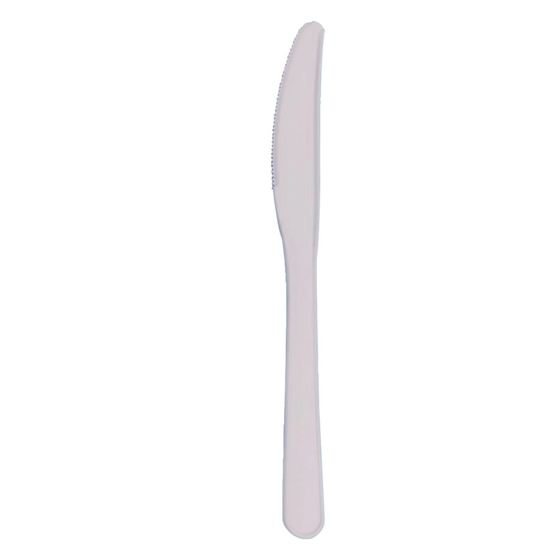 Disposable Biodegradable 6.5-Inch Dinner Knife Party Cutlery, Disposable Cake Knife