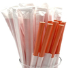 Custom Disposable paper straws Chroma Biodegradable straws milk tea drinks printing straw