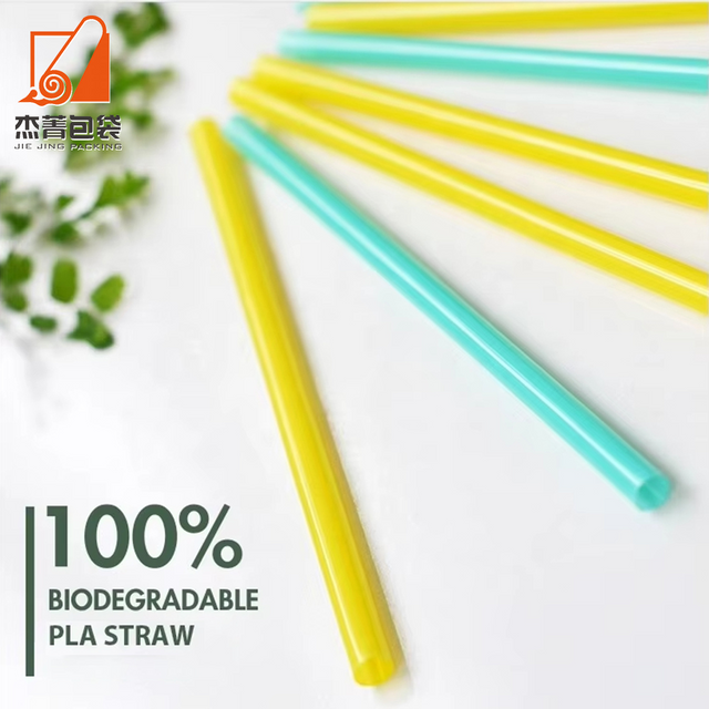 Best Price PLA Bubble Tea Biodegradable Drinking Straw Big Plastic 12Mm Jumbo Plastic Milkshake Straws