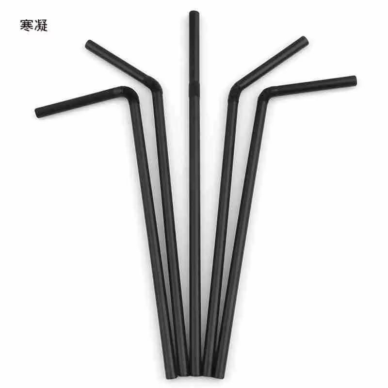 Atops Bendable Disposable Drinking Straws Flexible Bendy Straws Disposable Plastic Straws Drinking