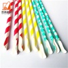 High quality Spoon straw Biodegradable pearl paper spoon straw milkshake straw
