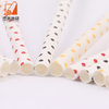 Wholesale Paper straw Wave point pattern 100% biodegradable straw Beverage paper straw