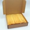 Factory price custom logo organic natural wheat straws wheat drinking straws eco friendly rye straws for sale