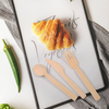 Disposable Bamboo Picnic Utensil Set Bamboo cutlery set Camping Party Supplies Wooden Utensils