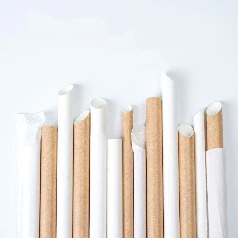 Biodegradable Bpa Free Recycle Eco-friendly 100% Natural Drinking Juice Water Tube Disposable Sugarcane Straws