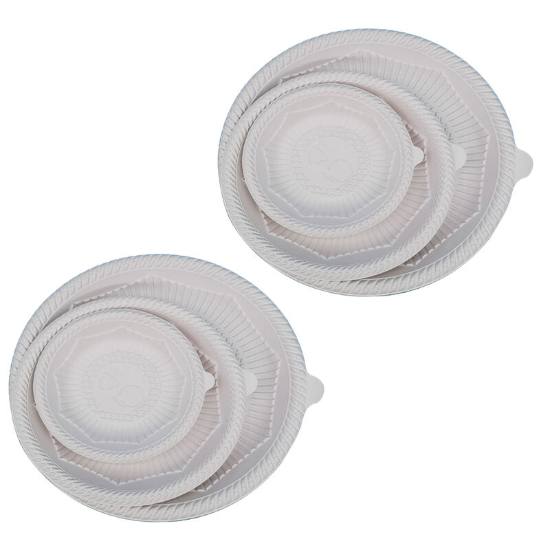 Disposable fruit dish Biodegradable corn starch food container Corn starch dish