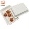 EcoNewLeaf Biodegradable and Disposable Trays for Fruits Corn Based Meal Tray