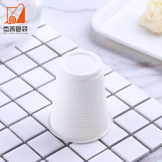 Factory price Eco Friendly 4oz 110ml Hot Drinking Cup Plastic Disposable Cup Wholesale Custom Biodegradable Cornstarch Cup