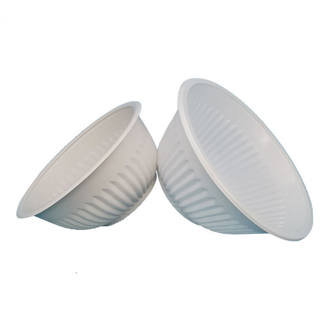 6 Oz Biodegradable Corn Starch Take Away Microwavable Small Chinese Hot Soup Rice Packaging Bowls 200 Ml Round Disposable Bowl