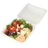 Biodegradable ecofriendly disposable tableware corn starch packaging food containers corn starch degradable meal boxes