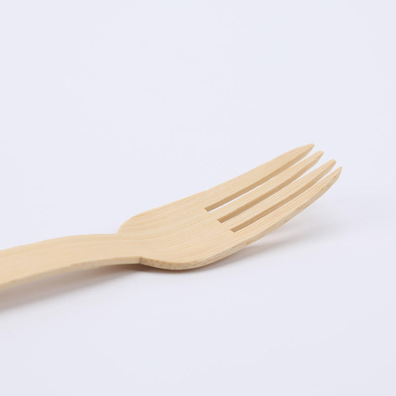Bio-degradable Factory Bamboo Knife Spoon Fork Tableware Kit Bamboo Cutlery Set