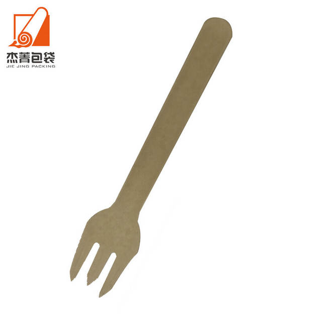 Hot selling cheapl disposable Baggasse cutlery set disposable Baggasse forks