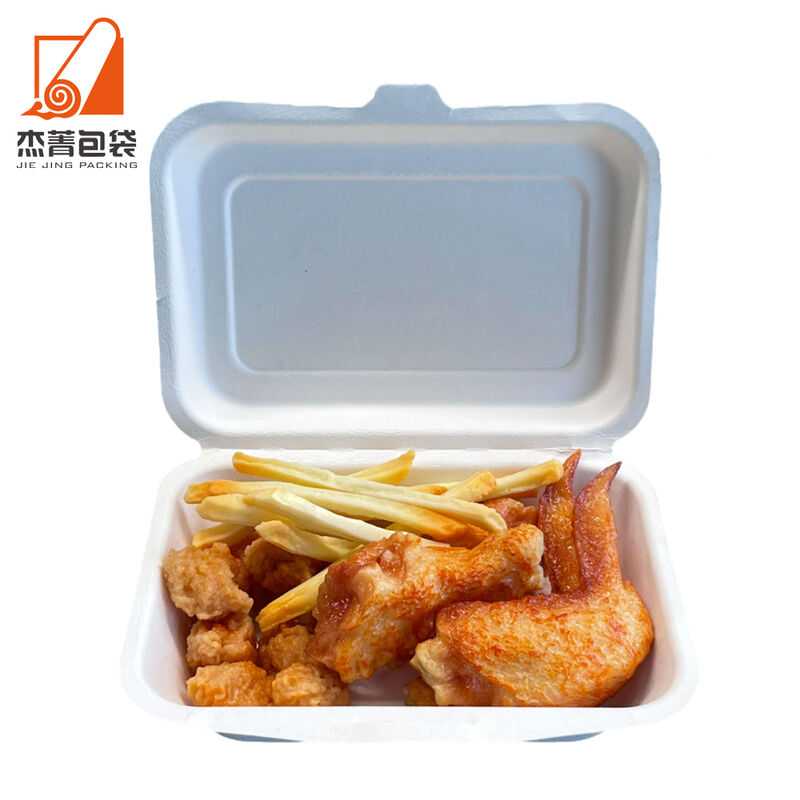 Biodegradable Sugarcane Tableware Bagasse Pulp Food Container Bagasse Food Container Disposable Tableware Sugarcane Tableware