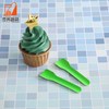 Sustainable Rainbow Disposable Paper Tableware: Colorful Assorted Cake Dessert Spoons Ice Cream Spoons