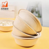 Wholesale 100% natural biodegradable compost disposable cornstarch fast food cutlery bowl