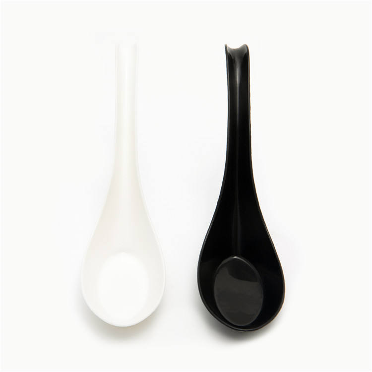 High Quality Disposable Cornstarch Tableware Spoon Biodegradable Cutlery Chinese Soup Spoon