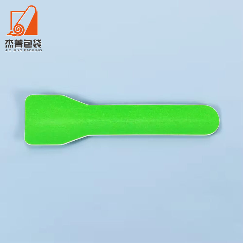 Custom Cpla Small Jelly Spoon Biodegradable Colored Spoon For Ice Cream Compostable Small Yogurt Spoon