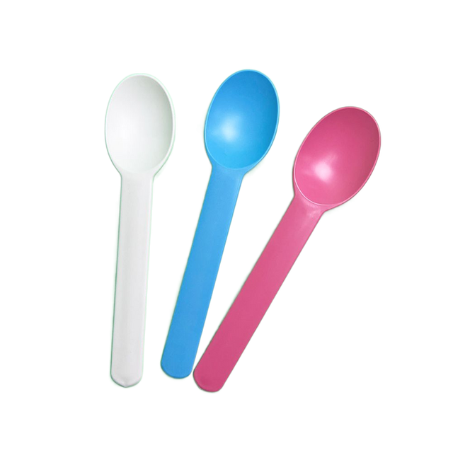 Cornstarch Utensils Cornstarch Biodegradable Yogurt Spoon Eco-friendly Disposable Ice Cream Spoon