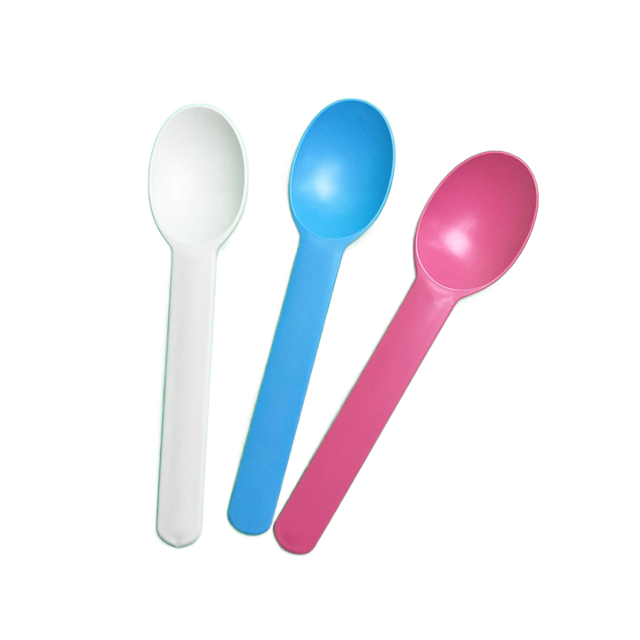 Cornstarch Utensils Cornstarch Biodegradable Yogurt Spoon Eco-friendly Disposable Ice Cream Spoon
