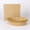 Wholesale air Fryer Food Grade Disposable Paper Liners Round White Kraft air Fryer Paper Bowl