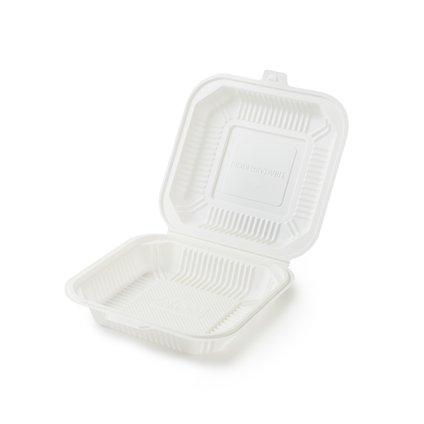 Bestseller To Go Container Lebensmittel Einweg biologisch abbaubarer 3-Fach-Lunchbox-Behälter