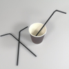 100% Biodegradable Pla Straw Disposable Drinking Straws Eco-Friendly Individual Packing 6mm 8mm Diameter for Bar Parties Camping
