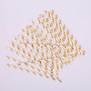 Environmentally Friendly Biodegradable Paper Straw Hot Gold Stamping Dot Paper Straw Party Decoration Paper Straw