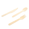Lightweight Disposable Wooden Tableware Cutlery Eco-Friendly for Events