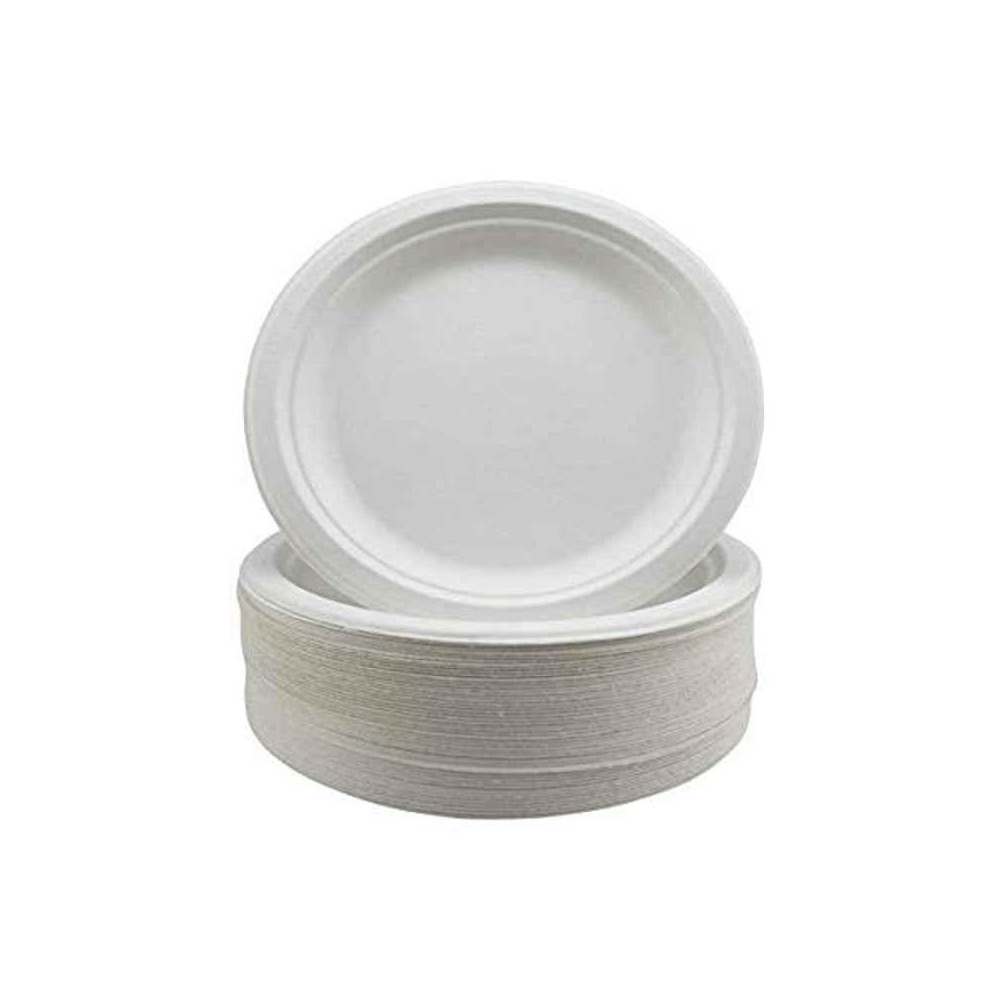 High Selling Disposable 10 Inch Round Baggasse Plate