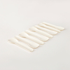 Disposable Custom Printed Food Grade Scoop Paper Pulp Biodegradable Yogurt and Dessert Ice Cream Paper Spoon