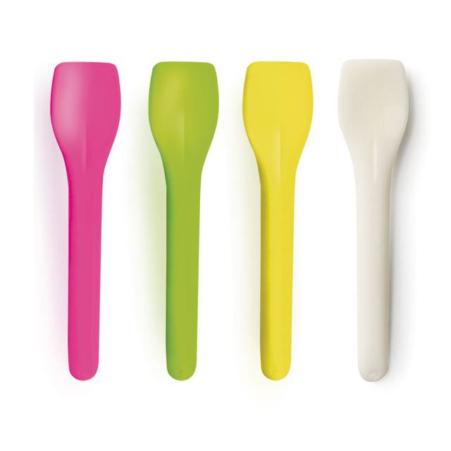  Disposable Gelato Spoon Ice Cream Plastik 3 Inch Plastic Taster Spoons