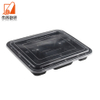 Five-compartment Disposable Delivery Food Containers American Styles Fast Food Box Plastic Lunch Box