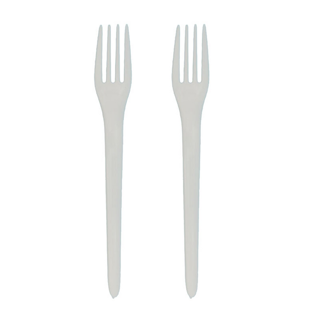 Durable Wholesales Eco Friendly Compostable Biodegradable Disposable Party Cutlery Fork