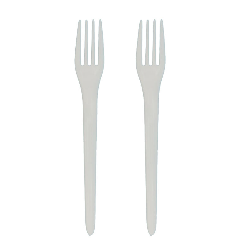 Durable Wholesales Eco Friendly Compostable Biodegradable Disposable Party Cutlery Fork