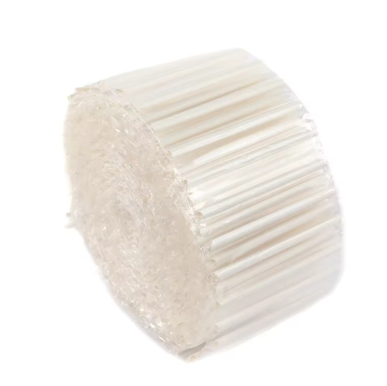 Food Grade U Shaped Bendy PLA Individually Packed Straw Juice Box U Shape Paper Straw Bendable Straw