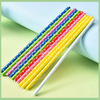 Factory Supplier Price Drink straw Paper straw Different color striped paper drinking straw paper straw