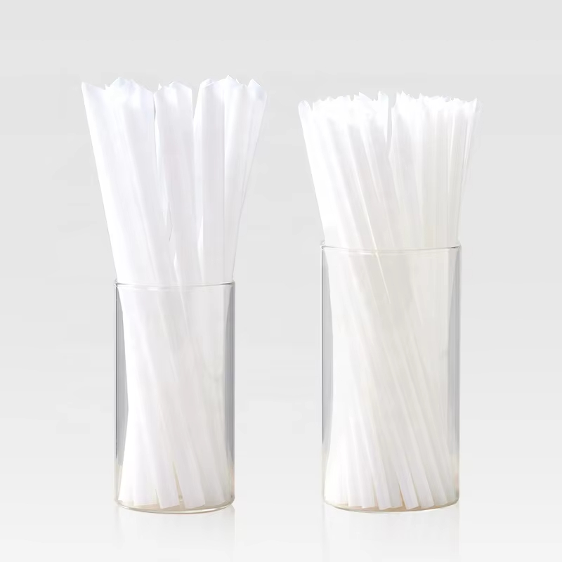 drinking straw environment friendly 12mm 6mm biodegradable PLA plastic PP disposable straws