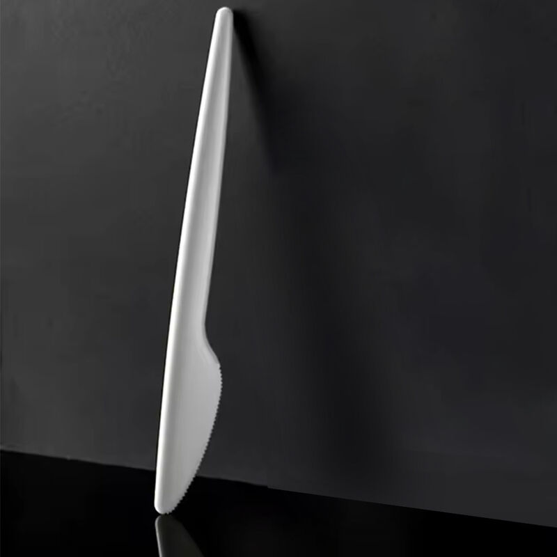 Factory Supplier Price wholesale 6.5inch Eco-friendly Disposable Compostable Cornstarch knife