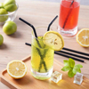 Extra Long Bendy Party Fancy Straws Disposable Drinking Plastic Straws