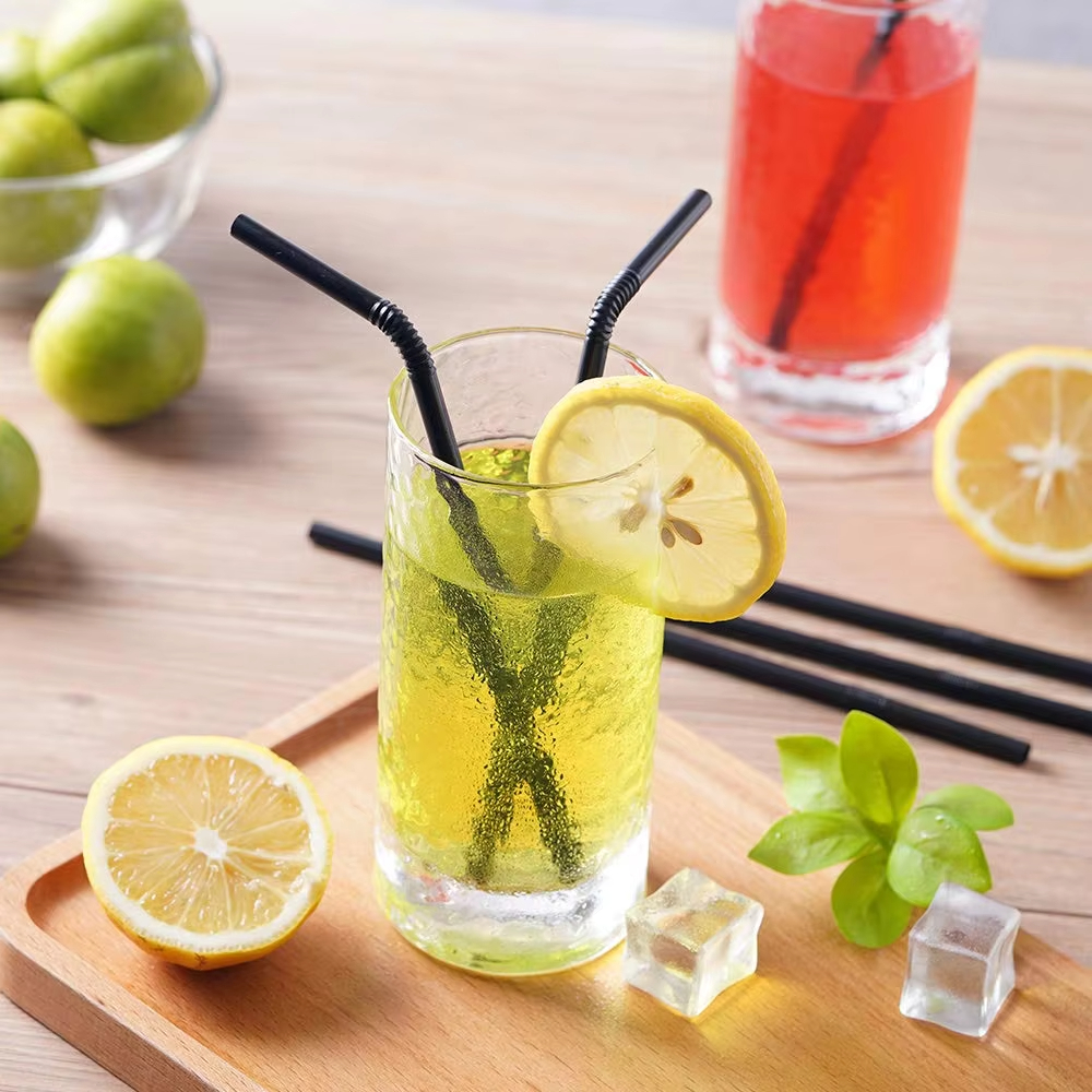 Extra Long Bendy Party Fancy Straws Disposable Drinking Plastic Straws