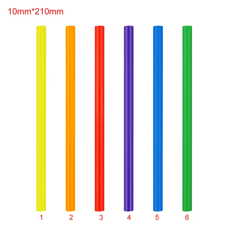 Wholesale Telescopic PP Disposable Plastic Bendable Boba Bubble Tea Straw Food Grade Colored Art Drinking Straws