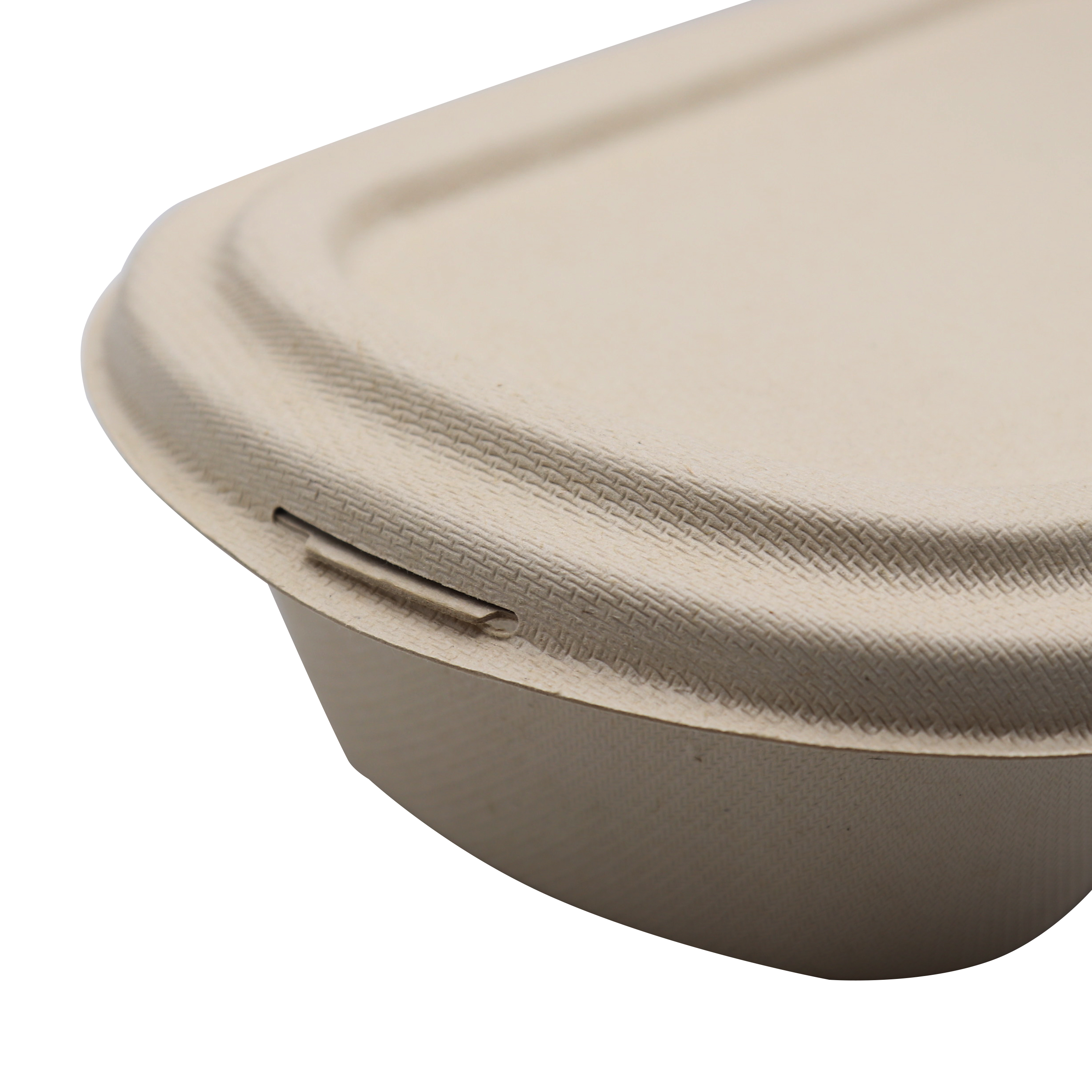 Disposable takeaway salad box Biodegradable lidded container