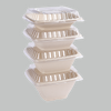 40 OZ Biodegradable Disposable Paper Tableware Sugarcane Bagasse Pulp Salad Bowl