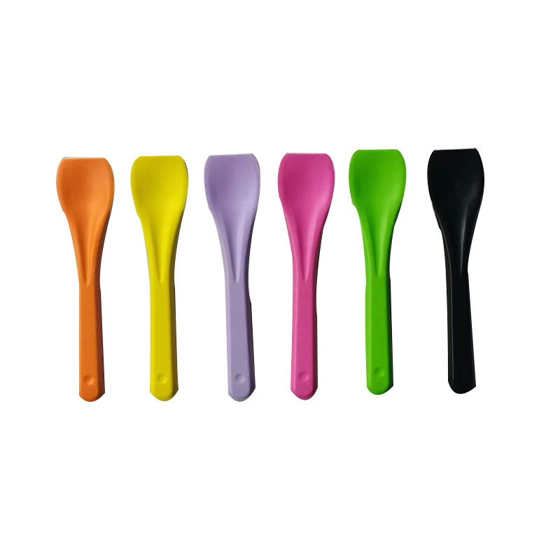 Disposable Gelato Spoon ice cream plastik sundae plastic taster spoons