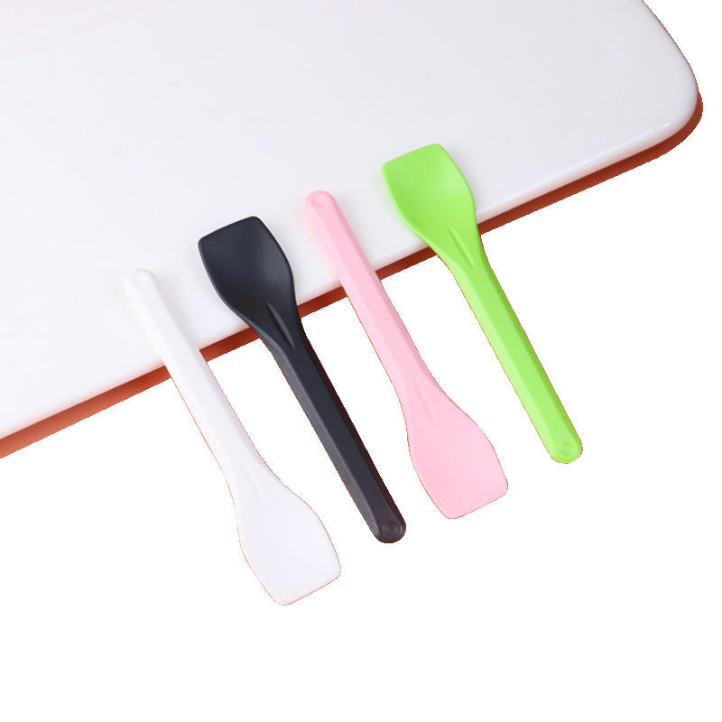 Classic Ice cream dessert biodegradable disposable spoon thickened acid disposable use cutlery for easy camping