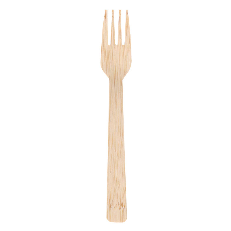Natural biodegradable bamboo tableware Disposable bamboo tableware and toilet paper bamboo tableware gathered in the kitchen
