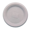 178ml disposable dinnerware plate corn starch eco friendly single use white round plates disposable food serving plate
